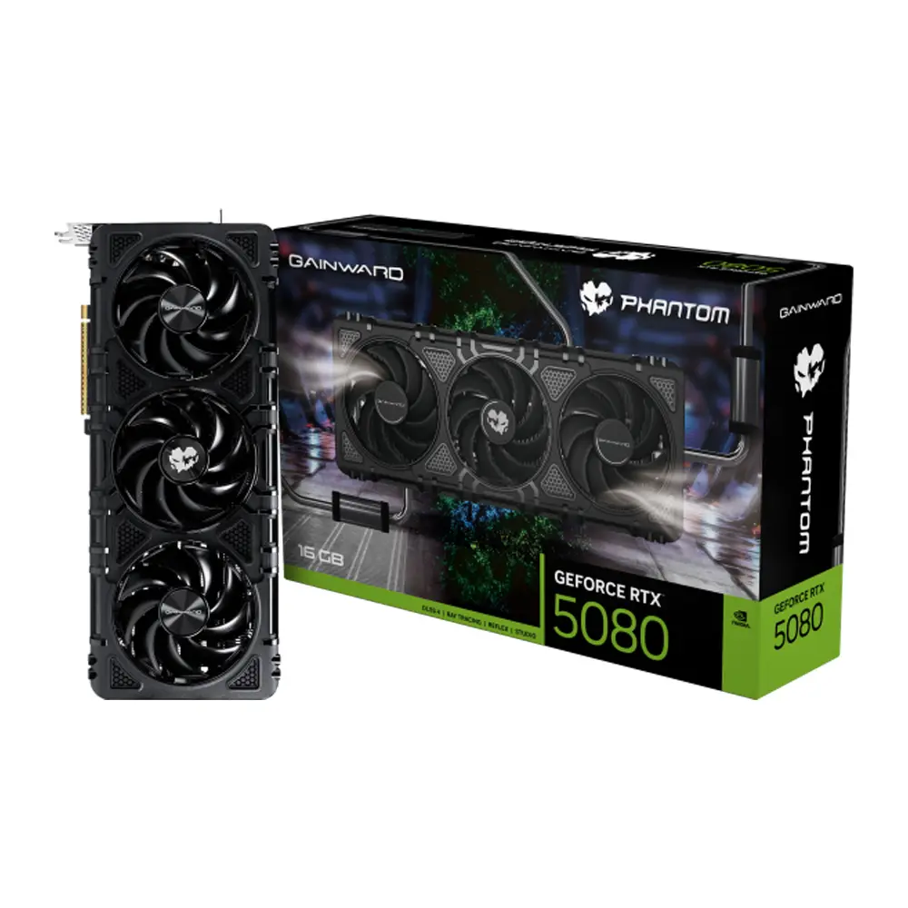 GainWard Nvidia GeForce RTX 5080 Phantom 16GB GDDR7 256bit | Graphic Card