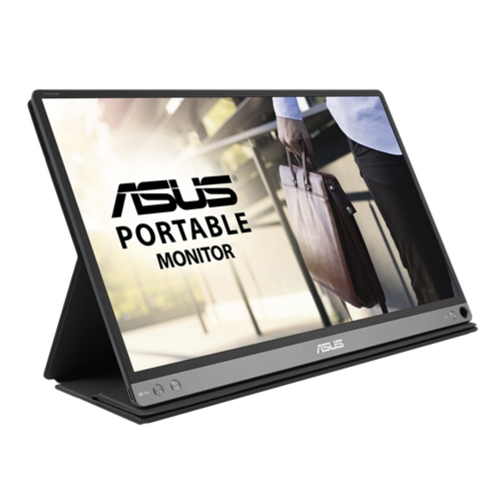 Asus ZenScreen MB16AC Ultra-Thin Portable Monitor 15.6" (1920x1080) IPS 220 cd/m² 800:1 Foldable Case