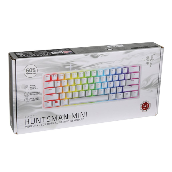 Razer Huntsman Mini Mercury Edition Gaming Keyboard (US Layout)