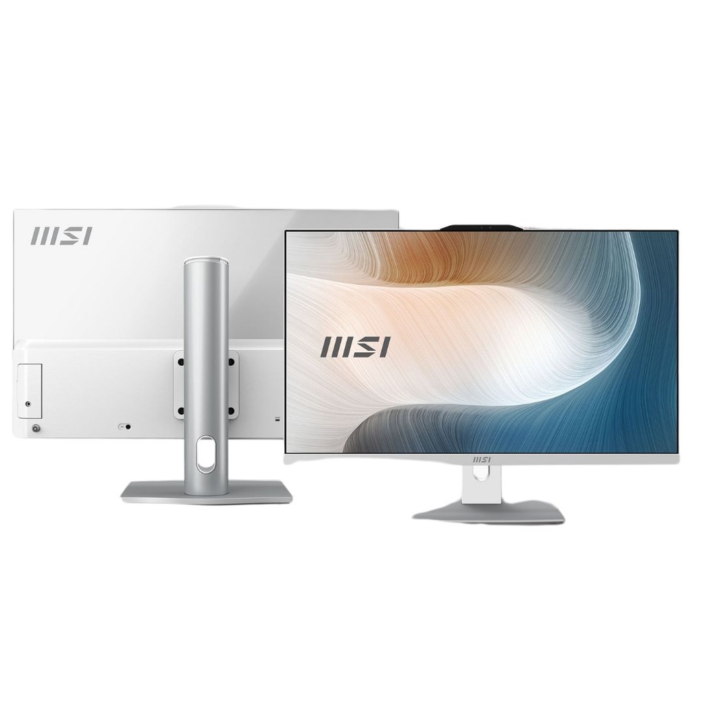 MSI MODERN AM272P 1M-820 ALL IN ONE Core™ 5 120U 1TB SSD 16GB 27" (1920x1080) WIN11 WHITE