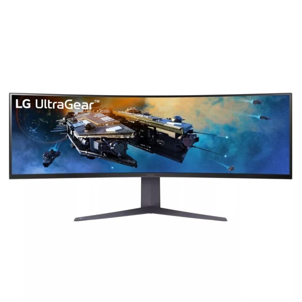 LG 45" UltraGear Curved 45GR65DC-B Gaming Monitor 44.5" (5120x1440) 200Hz 1ms (GtG) 400 cd/m² 1500R 3000:1 FreeSync Premium Pro HDR 
 32:9