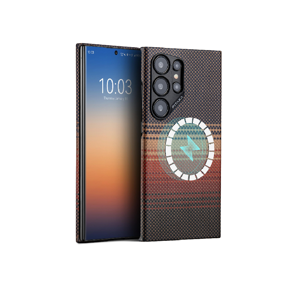 Pitaka Galaxy S24 Ultra MagEZ Sunset 4.0 Case