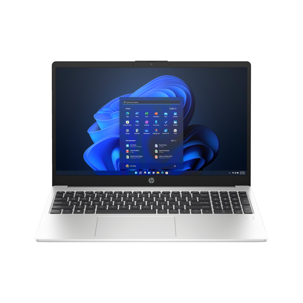 HP 250 G10 Core i5-1334U 13th Gen - 16GB RAM - 512GB SSD - 15.6" FHD - Turbo Silver - Win 11 Home - US Keyboard - EU Plug