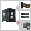 Elite EL-760X Ryzen 5-7600X, Nvidia RTX 5070 GPU, 16GB or 32GB DDR5 RAM, 1TB NVMe SSD, ASUS B650 DDR5 Motherboard | High Gaming System