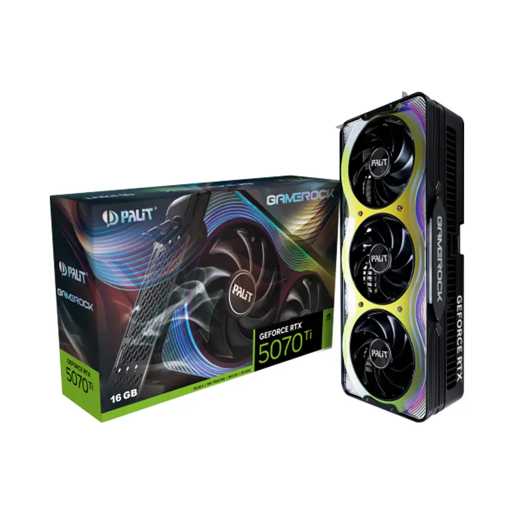 Palit Nvidia GeForce RTX 5070 Ti GameRock 16GB GDDR7 256Bit | Graphic Card