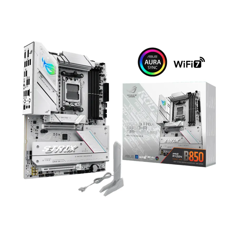 Asus ROG STRIX B850-A GAMING WIFI AMD AM5 DDR5 8000 DP HDMI 4xM2 USB3.2 ATX