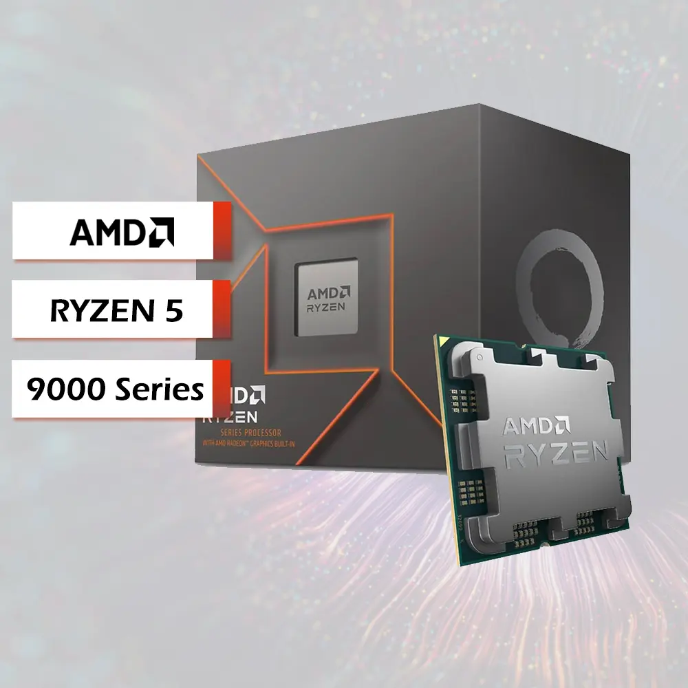 AMD Ryzen 5-9600X 3.9GHZ 5.4GHZ 38MB 6C/12T 65W AM5 Tray - CPU