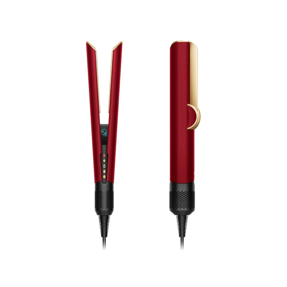 Dyson Airstrait Straightener (Red Velvet/Gold)