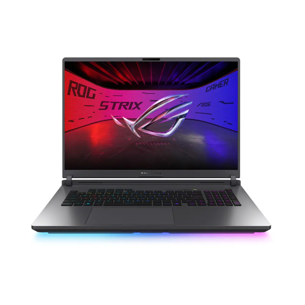 ASUS ROG Strix G18 Intel Ultra 9-275HX 32GB Ram DDR5/2TB SSD 18" 2.5K 240Hz NVIDIA GeForce RTX 5080 16GB GDDR7 - Gaming Laptop Eclipse Grey