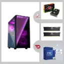 Blaze BL-144B i5-14400F, Nvidia RTX 4060 GPU, 16GB or 32GB DDR5 RAM, 1TB NVMe SSD, ASUS H610 DDR5 Motherboard | Mid Gaming System