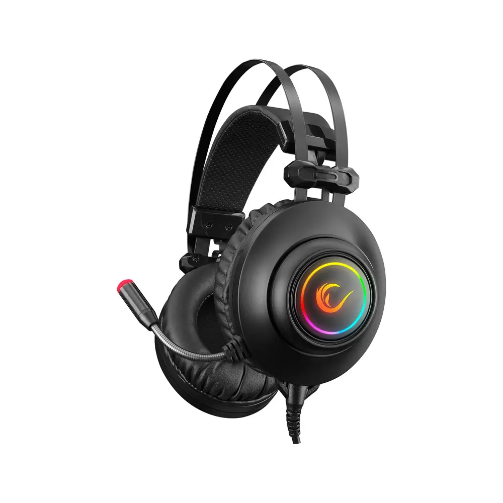 Rampage RM-K1 Pulsar USB 7.1 RGB Wired Black Gaming Headset