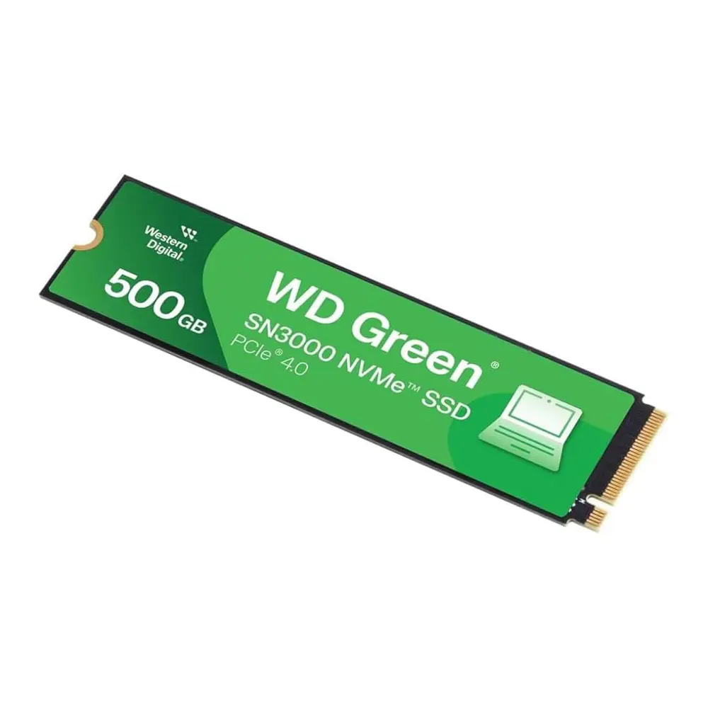 WD Green SN3000 SSD 500GB m.2 NVMe WDS500G4G0E