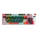 Monka KG991W Storm Mechanical RGB White Wireless Keyboard (Windows/Mac Compabilite)