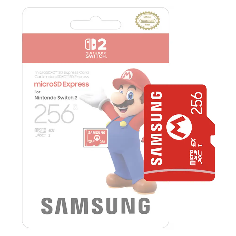 Samsung 256GB MicroSD Express Card for Nintendo Switch 2