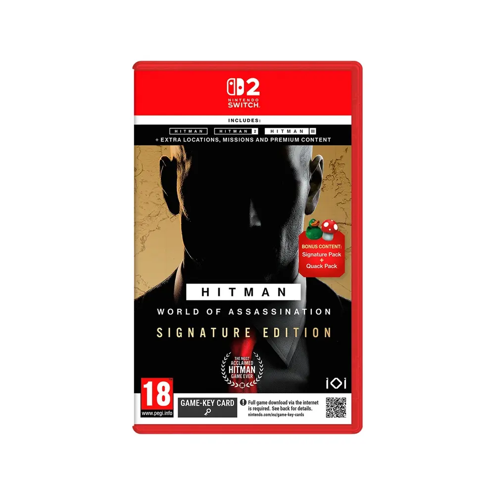 Hitman World of Assassins Switch 2 - Nintendo Game