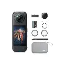 Insta360 X5 Essentials Bundle - Waterproof 8K 360° Action Camera, Leading Low Light, Invisible Selfie Stick Effect, Rugged and Replaceable Lens, 3-Hour Battery, Built-in Wind Guard, Stabilization