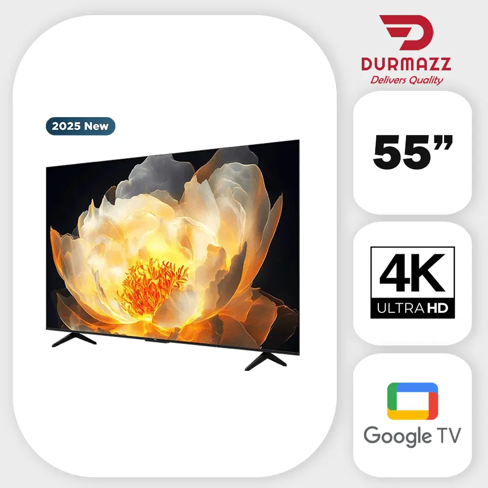 TCL 55" 55V6C 4K Ultra HD, HDR 10+, Google TV