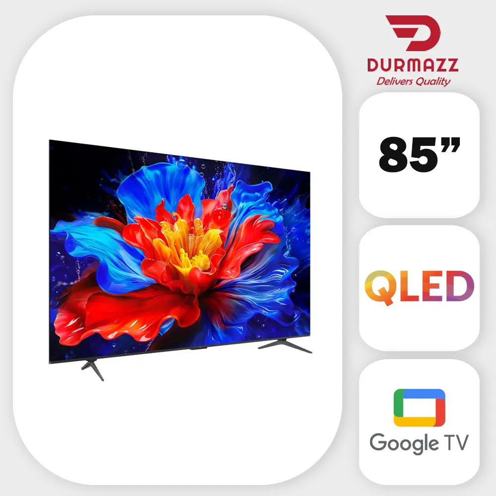 TCL 85" 85P8K QLED 4K 144 Hz Quantum Crystal Google TV