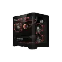 1stPlayer UV5 - Support up to 7 fans Black ATX Case