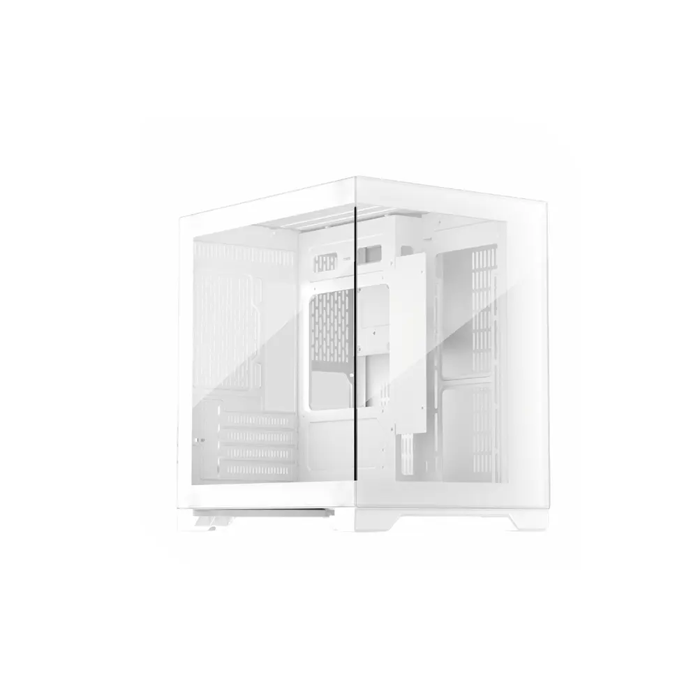 1stPlayer Megaview MV5-TP Support up to 9 fans White ATX Case