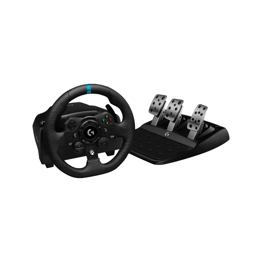 Logitech G923 Driving Force Racing Wheel - Microsoft Xbox One & PC