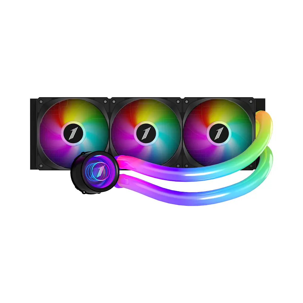 1stPlayer Infinite Space MTIS-360-BK RGB Liquid cooler - Black Cooling System