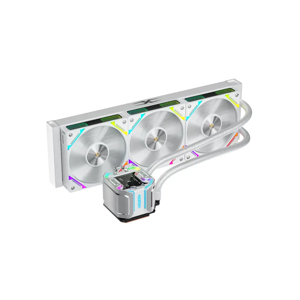 1stPlayer X-StarShip X-360-WH RGB Liquid cooler - White Cooling System