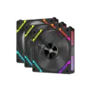 1stPlayer XF7 3 in 1 RGB Case Black Fan