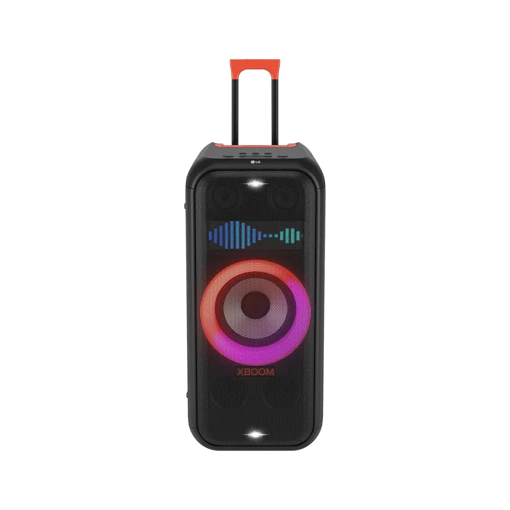 LG XBoom XL7 Party Portable Tower Speaker with 8" Woofer Pixel LED Lighting - Black