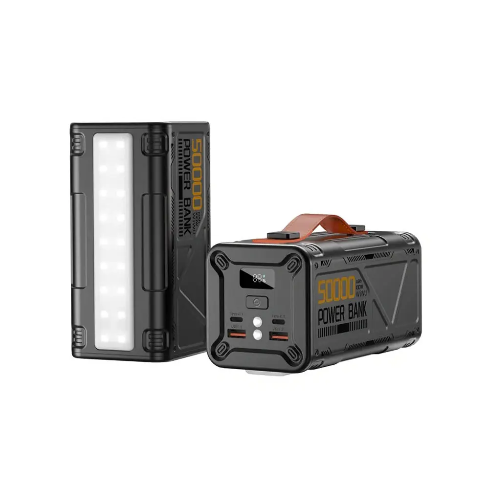 Wiwu Wi-P029 Armor 50.000 mAh 100W PD Fast Charging - Powerbank 