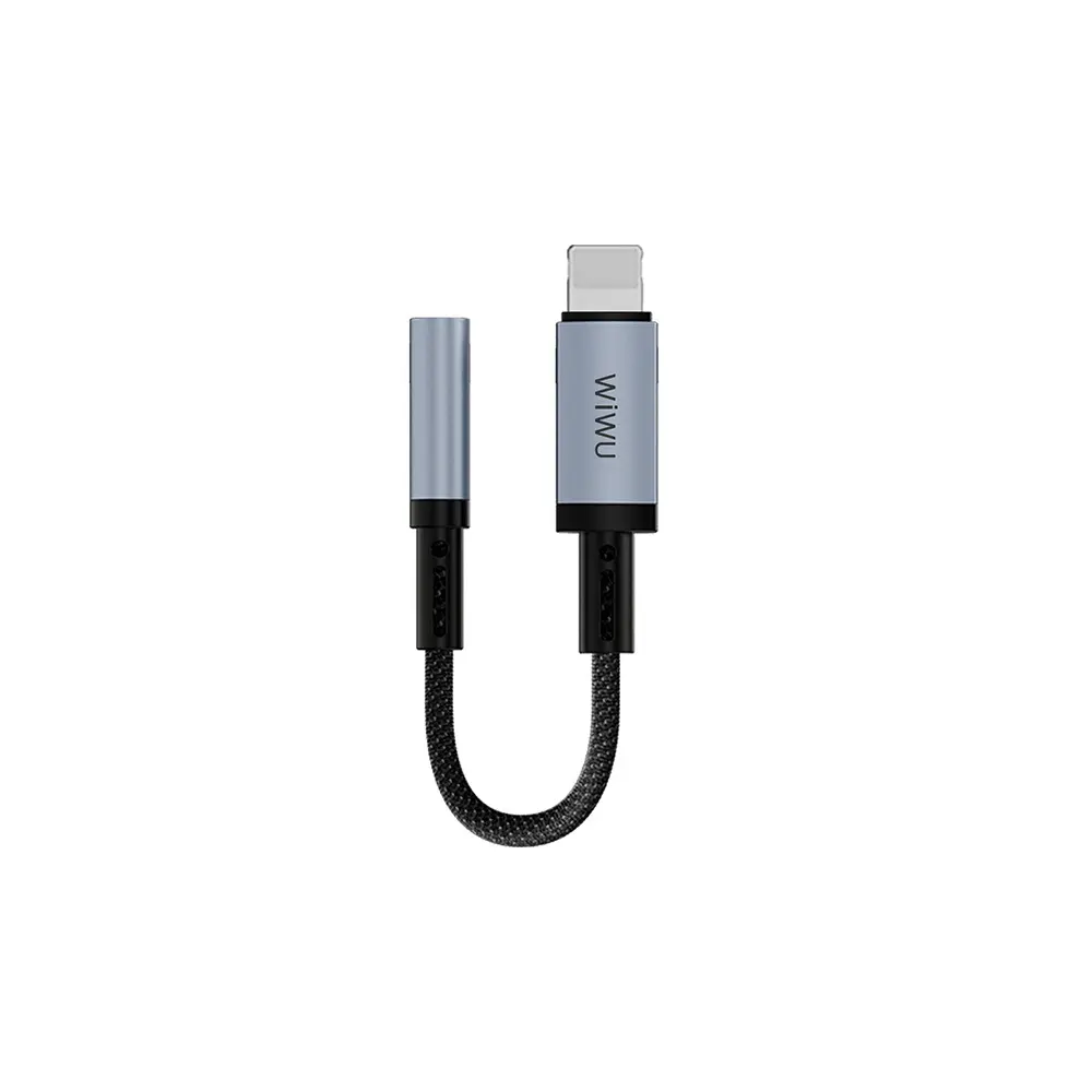 Wiwu Wi-C047L Legend Series Lightning To 3.5mm Aux Converter Audio Adapter 