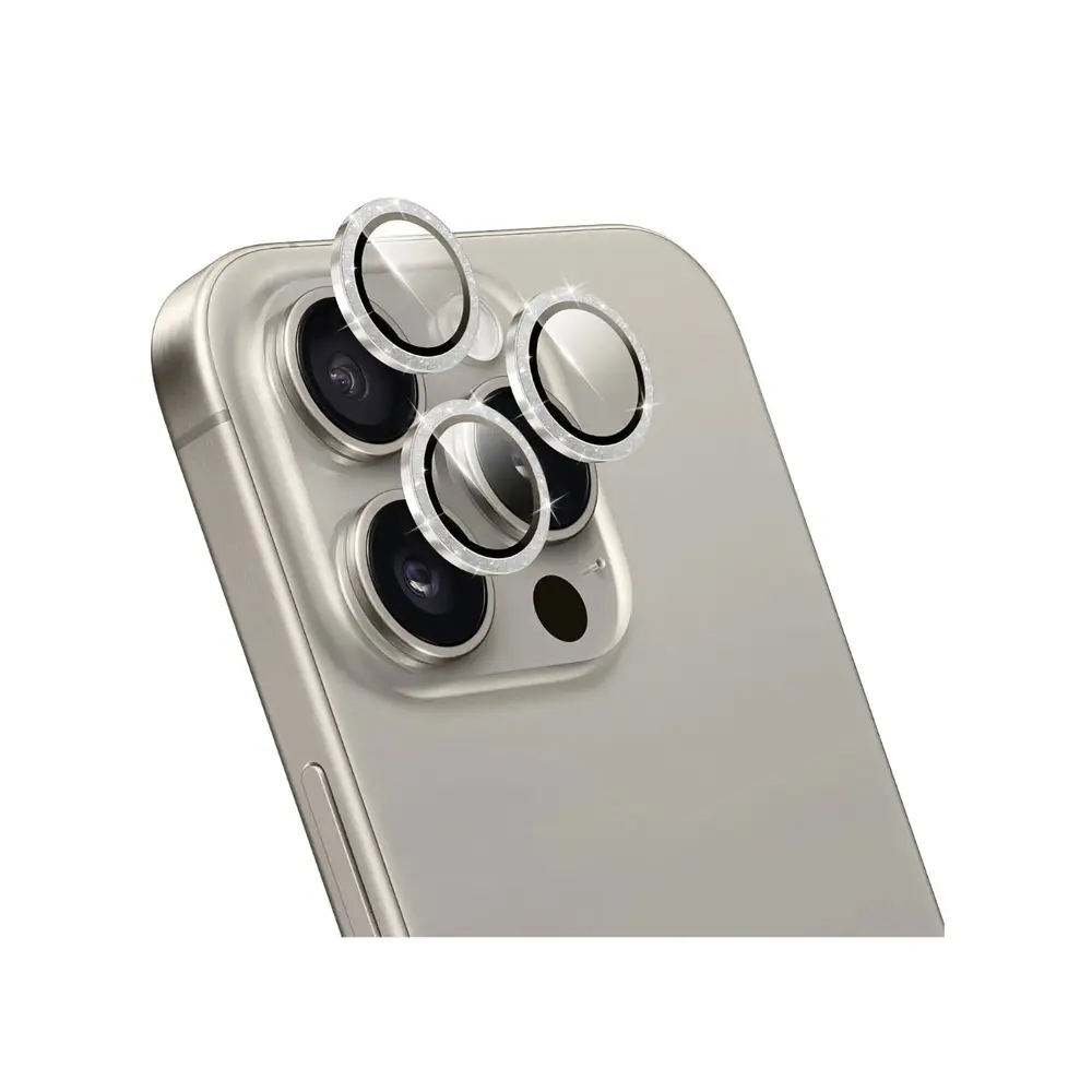 Wiwu LG-006 iPhone 16 Pro Glamour Diamond Guard Camera Lens Protector