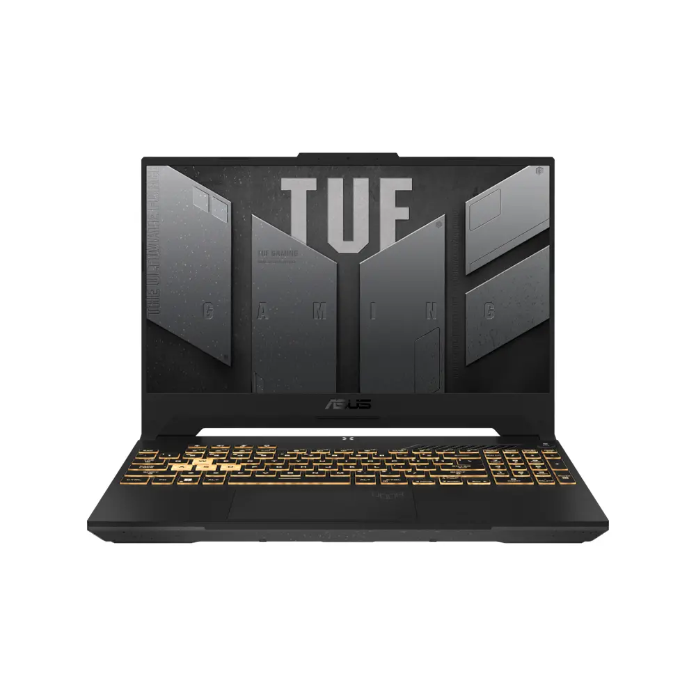 (Fairly USED) Asus TUF F15 FX507ZC-ES53 Core i5-12500H 512GB SSD 16GB 15.6" (1920x1080) 144Hz IPS Nvidia RTX3050 4096MB RGB Backlit Keyboard -  Win11 Black Gaming Laptop