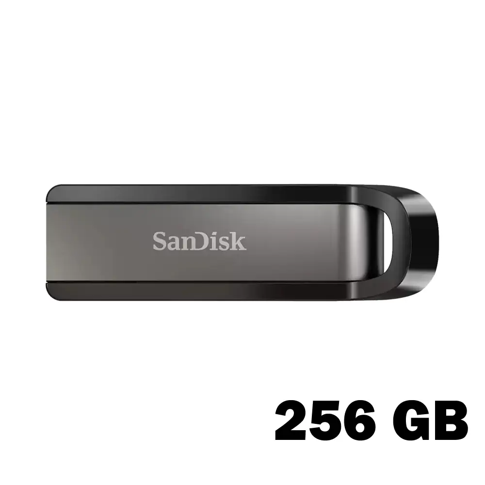 SanDisk Extreme Go 256GB USB 3.2 Gen 1 USB-A Metal Design Flash Drive