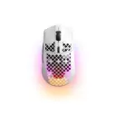 SteelSeries Aerox 3 AquaBarrier RGB Ultra Lightweight Snow White Dual Wireless Gaming Mouse (2.4GHz + Bluetooth) 