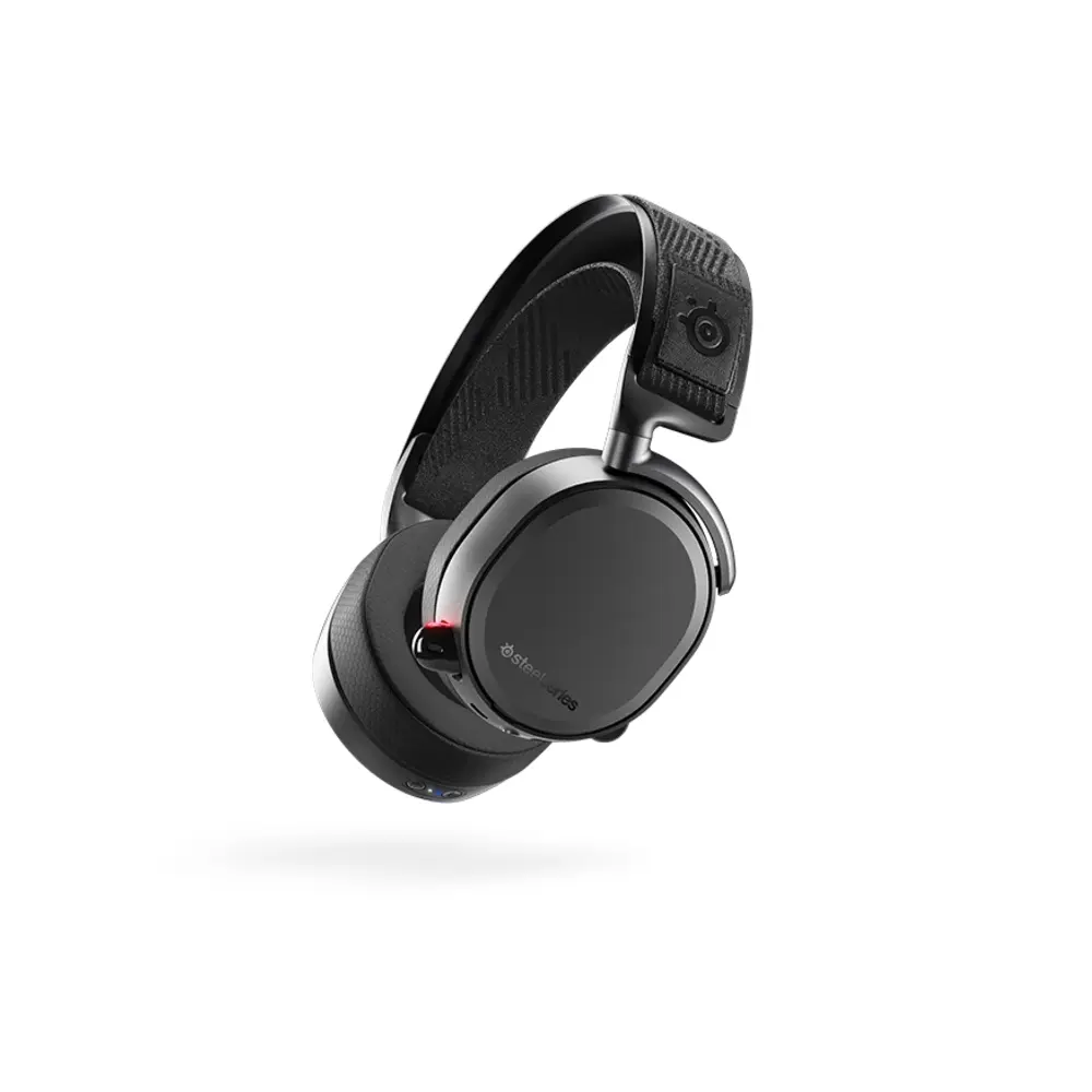 SteelSeries Arctis Pro Dual Wireless (2.4GHz Lossless + Bluetooth) High Fidelity Audio System Black Gaming Headset 