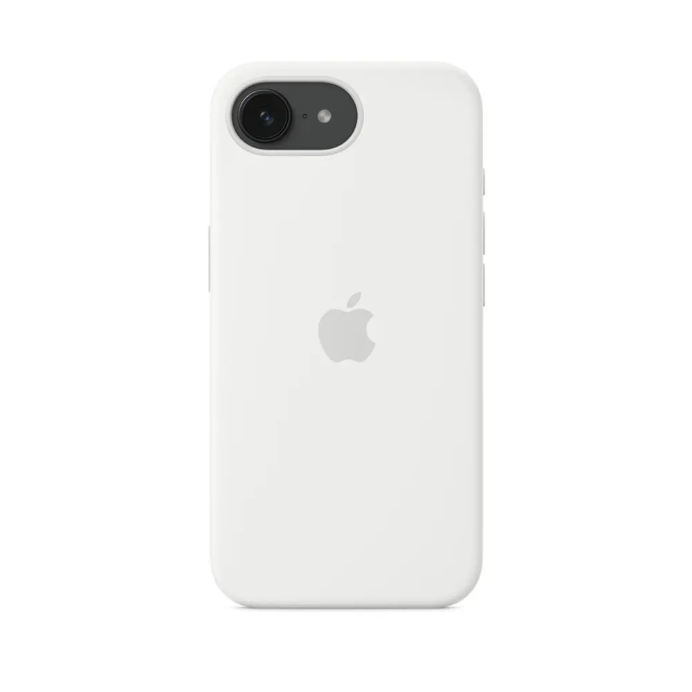 Apple iPhone 16e White Silicone Case