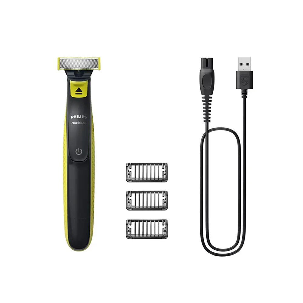 Philips OneBlade QP2724/10 Electric Shaver Lime Green for Face