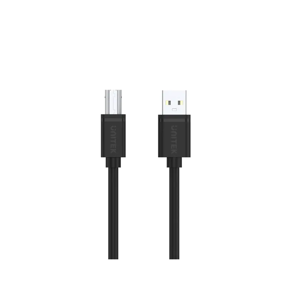 Unitek USB-A 2.0 to USB-B 2m Black Printer Cable