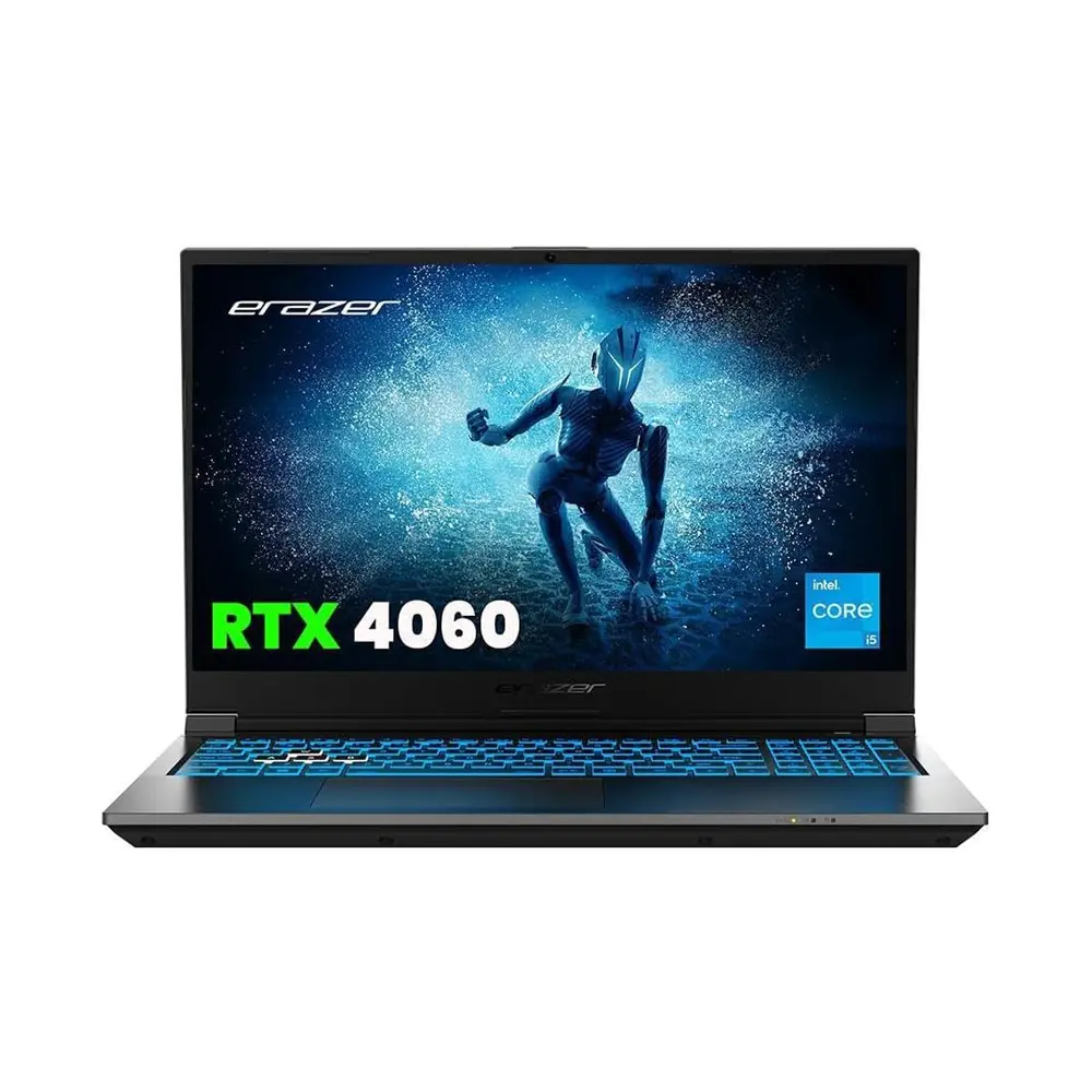 Erazer Deputy P60i Intel Core i5-13420H 32GB RAM (2x16GB DDR4 3200MHz) 1TB SSD Nvidia GeForce RTX 4060 15.6" (1920x1080) FHD 144Hz FreeDOS | Black Gaming Laptop