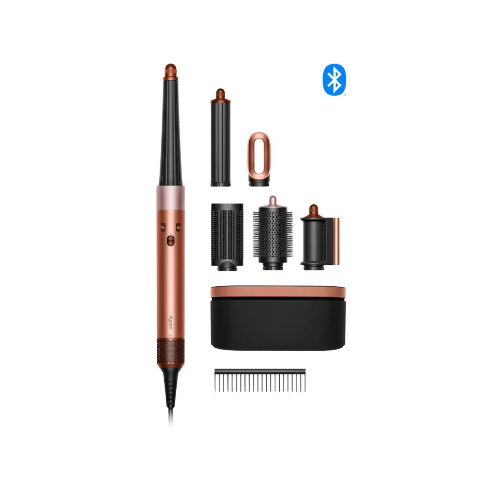 Dyson Airwrap i.d. Amber Silk Multi-Styler & Dryer Straight+Wavy (HS08)(UK)