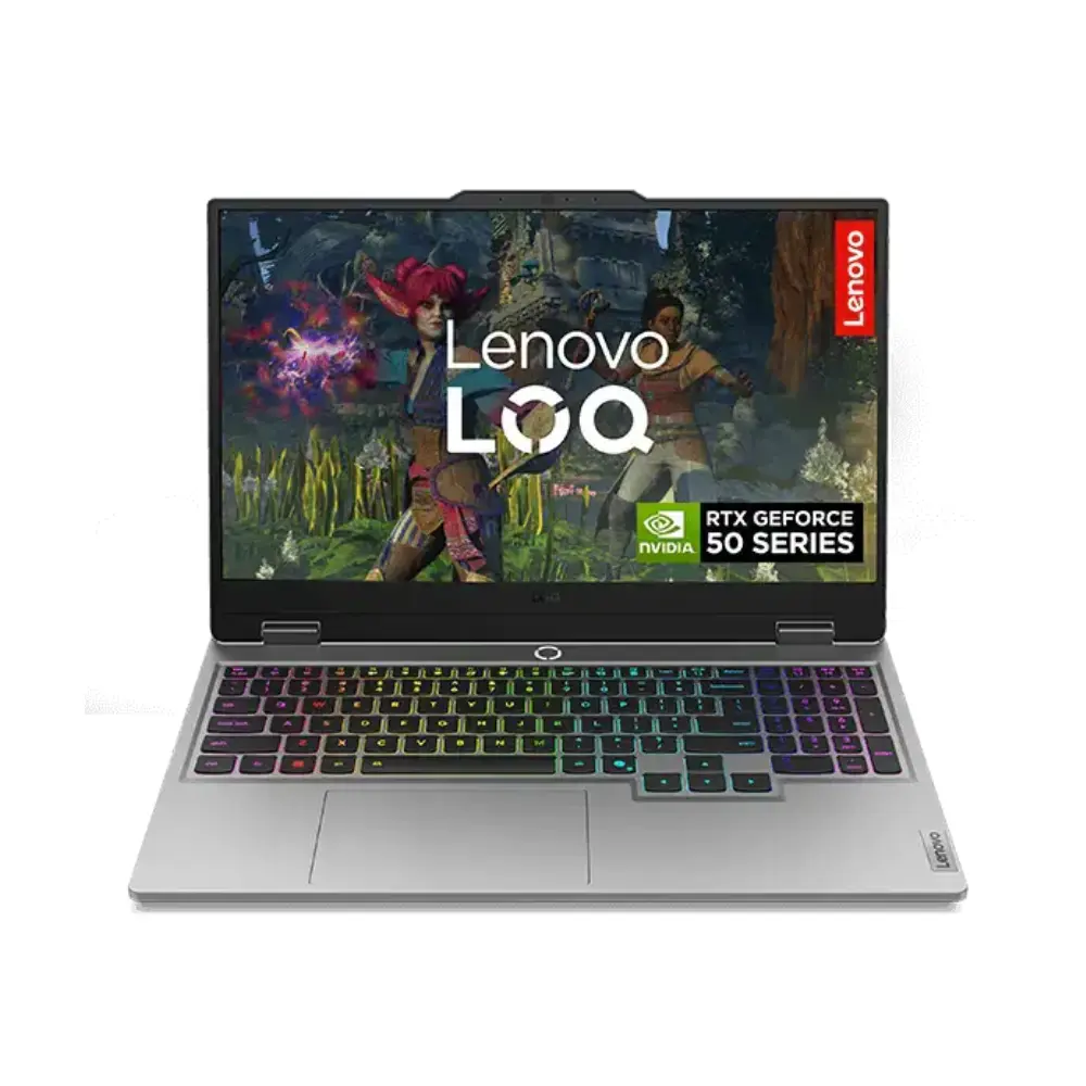 Lenovo LOQ 15AHP10 AMD Ryzen 7-250 1TB SSD 16GB 15.6" (1920x1080) 144Hz NVIDIA RTX 5050 8192MB Backlit Keyboard Win11 Luna Grey - Gaming Laptop