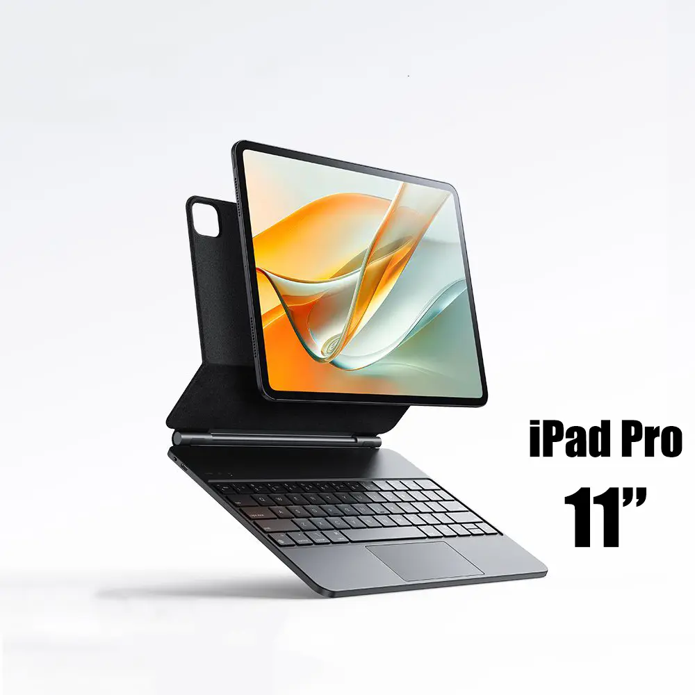 McDodo 11" iPad Pro Smart Black Case with Keyboard
