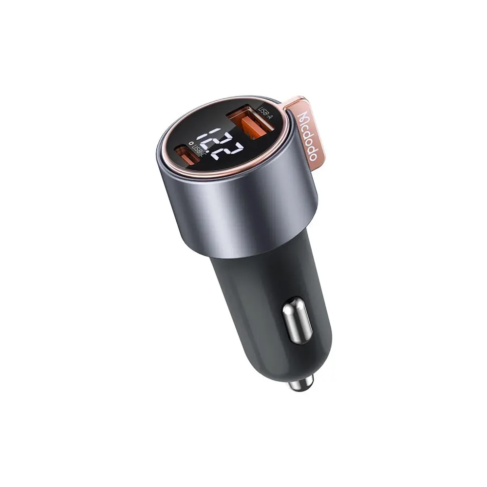 McDodo 75W Digital Display 1C+1A  PD Fast Car Charger