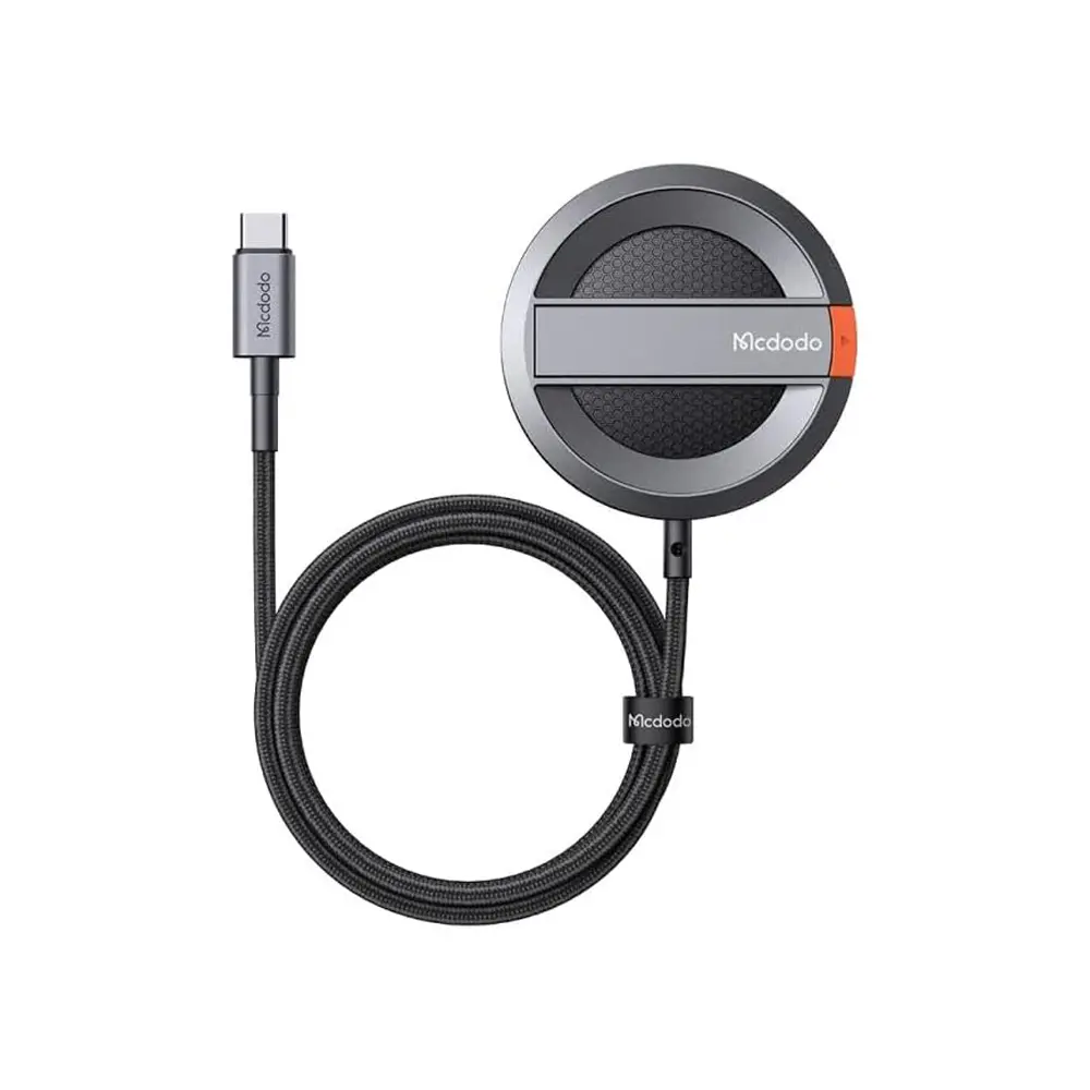 McDodo True 15W Black Magnetic Wireless Charger for iPhone With Foldable Stand