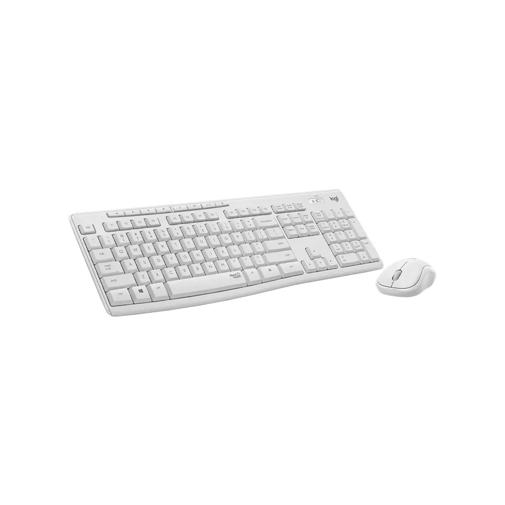 Logitech MK295 White Silent Wireless Combo