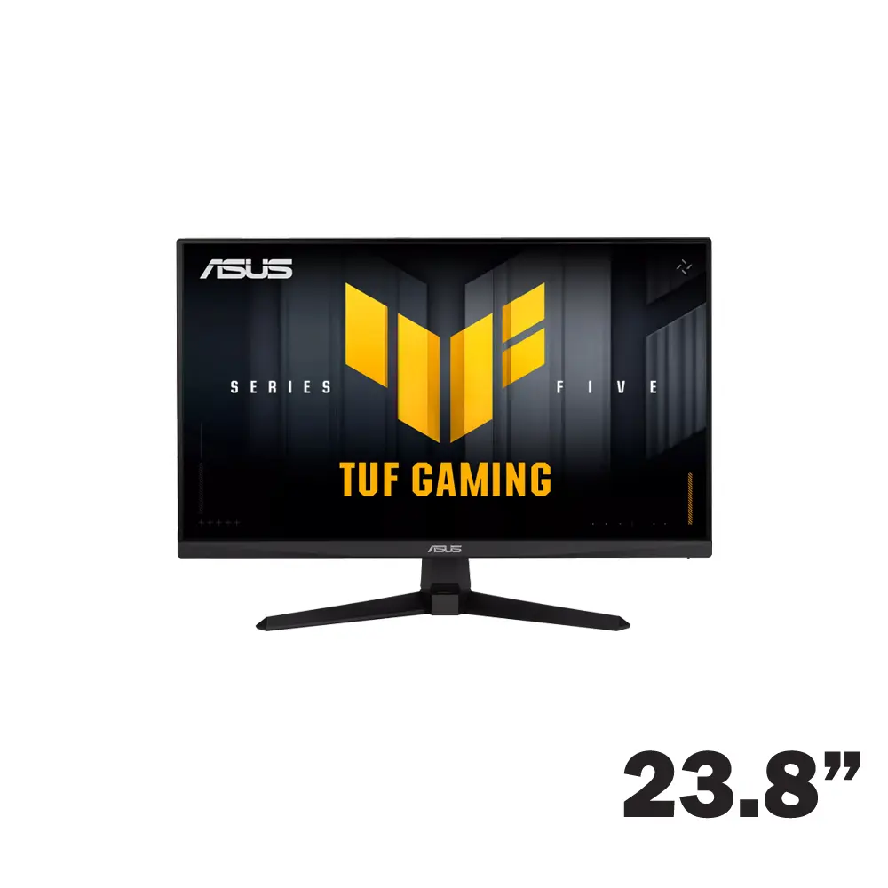 Asus TUF 23.8" VG249QE5A Full HD(1920x1080) 144Hz, 1ms, IPS, Stereo speaker, Variable Overdrive, DisplayWidget Center - Gaming Monitor 