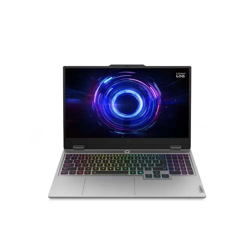 Lenovo LOQ 15IRX10 Intel i5-13450HX 15.6" FHD (1920x1080) IPS 300nits Anti-glare, 144Hz, 16GB RAM, 512GB SSD, NVidia GeForce RTX 5050 8GB GDDR7 Win 11 Grey - Gaming Laptop