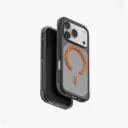 UNIQ iPhone 17 Pro Combat Active Triple-Layered Rugged Protective Smoke and Clear Case