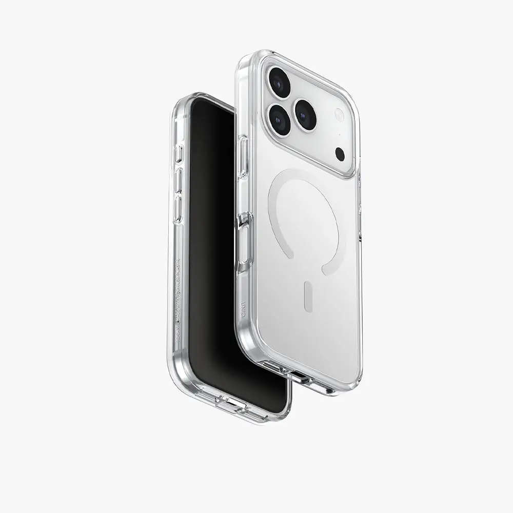 UNIQ iPhone 17 Pro Max Clario Eco-Friendly Sustainable Protective Case with MagSafe